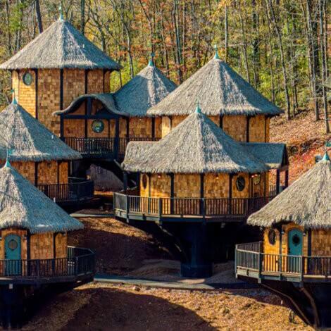 Ancient Lore Village Treehouses Seymour, TN DKLEVY design